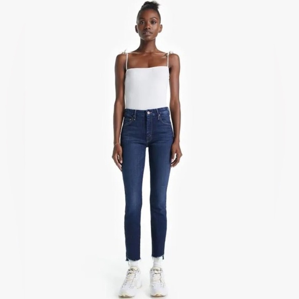 MOTHER The Looker Ankle Step Fray Bombay Lost And Found size 24